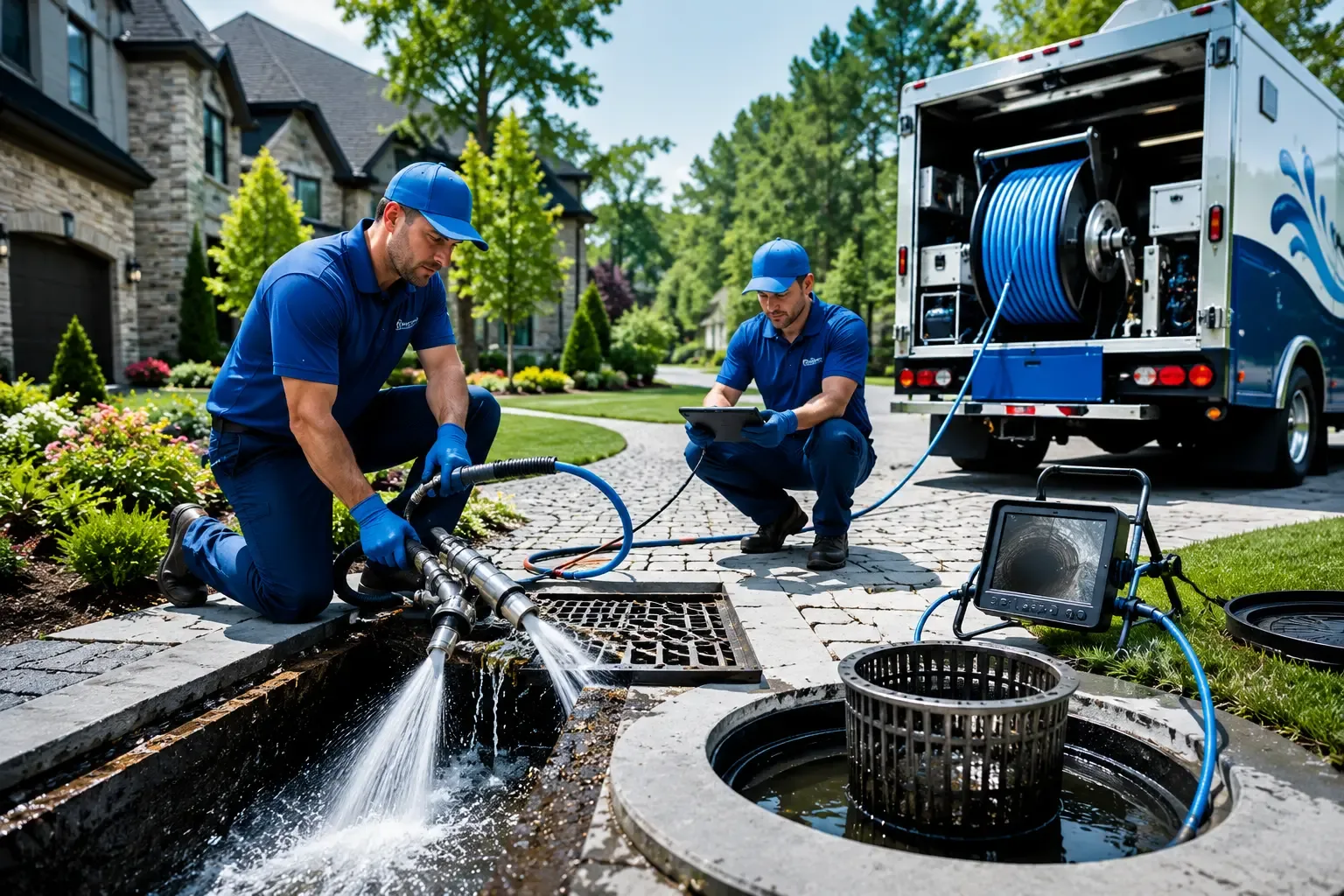 Local outdoor drain cleaning professionals in Brayton, IA