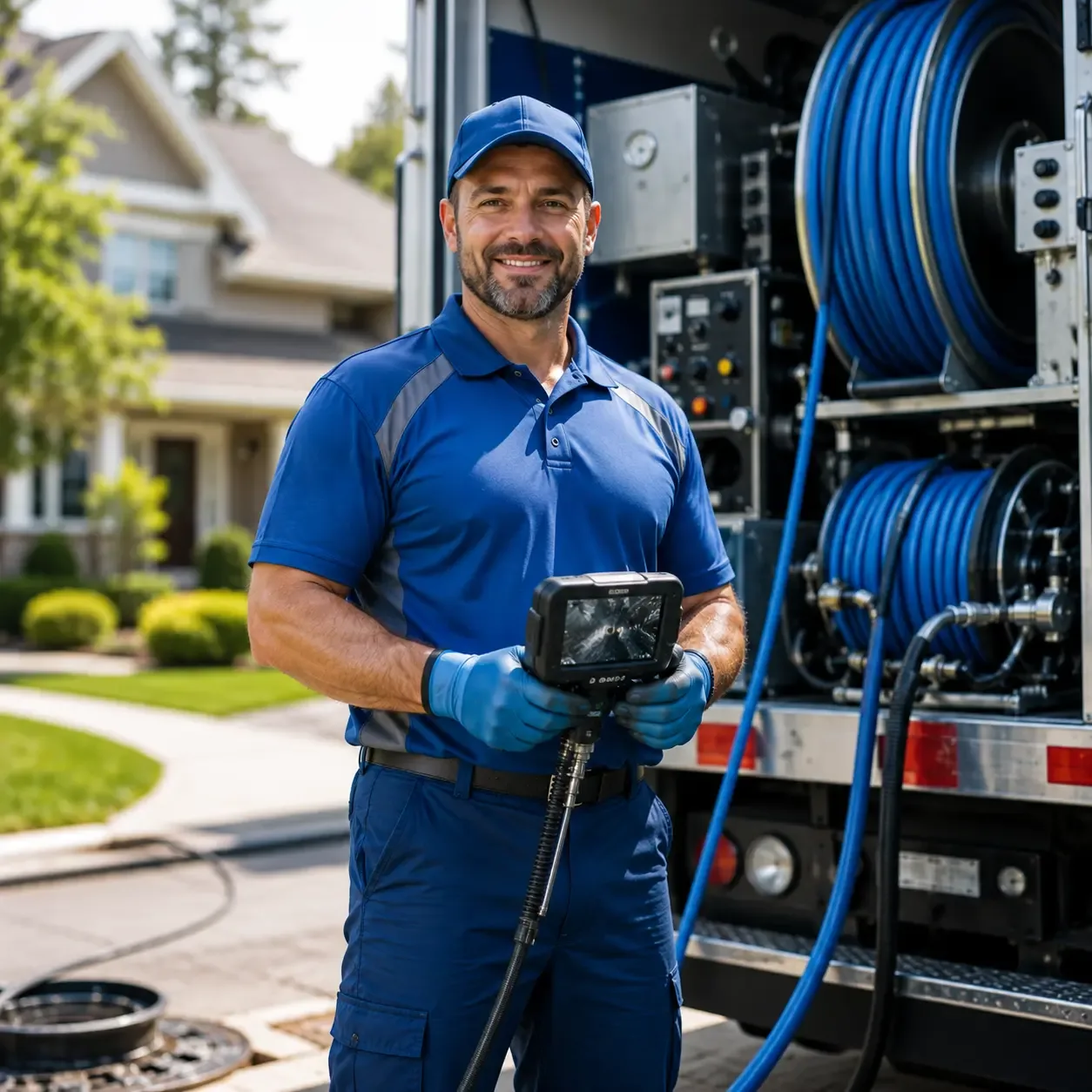 Local outdoor drain cleaning specialists in Brayton, IA